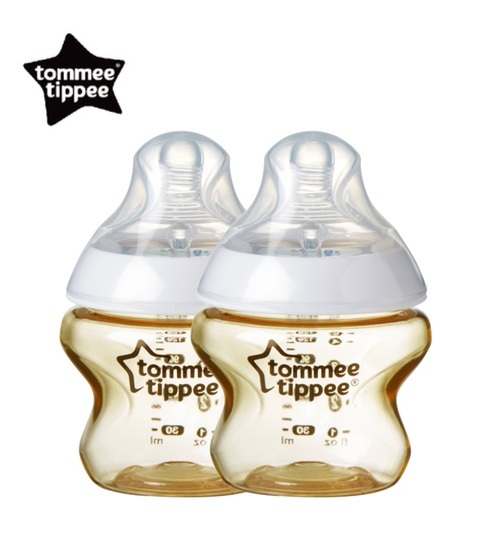 【超值組合】tommee tippee 湯美天地-PPSU 奶瓶150ml(耐高溫磨損輕巧堅硬)示意圖