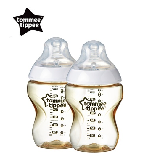 【超值組合】tommee tippee 湯美天地-PPSU 奶瓶260ml(耐高溫磨損輕巧堅硬)示意圖