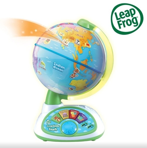 LeapFrog 觸控學習地球儀(UK-英式發音)示意圖