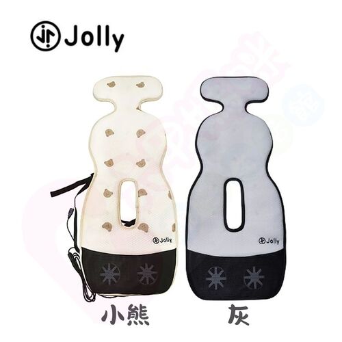 Jolly 嬰幼兒推車風扇涼感墊｜風扇涼感墊｜推車汽座兩用涼墊｜汽座涼墊｜推車涼墊示意圖