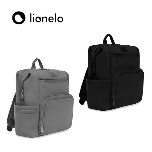 Lionelo CUBE 多功能大容量時尚托特經典媽媽包-含防水尿布墊｜功能多口袋｜後背包｜育兒包｜待產包｜旅行包示意圖