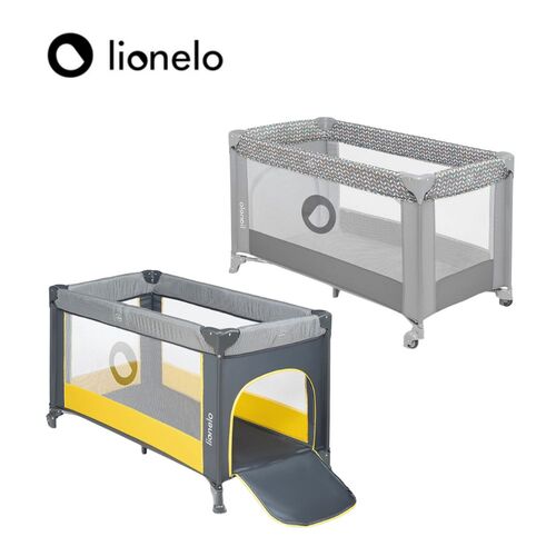 Lionelo Stefi 二合一遊戲嬰兒床｜遊戲床｜嬰兒床｜遊戲圍欄示意圖