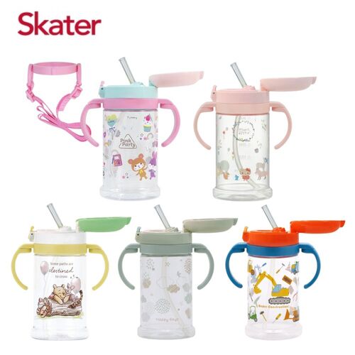 Skater 寬底吸管杯(370ml)-4款可選示意圖