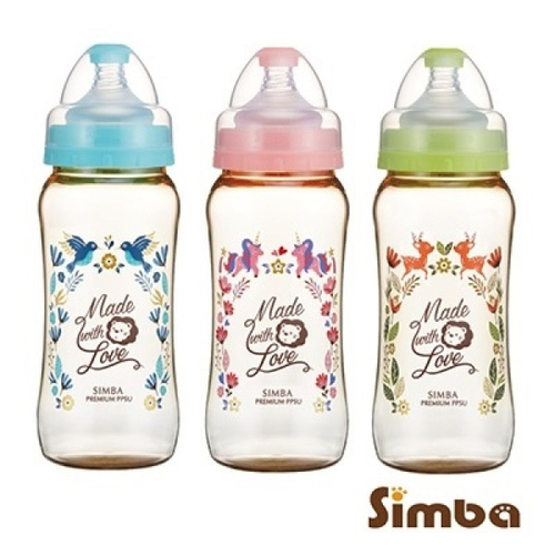 小獅王辛巴Simba-桃樂絲PPSU寬口雙凹中奶瓶 270ml示意圖