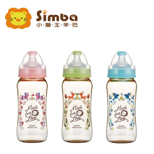 小獅王辛巴Simba-桃樂絲PPSU寬口雙凹大奶瓶 360ml示意圖