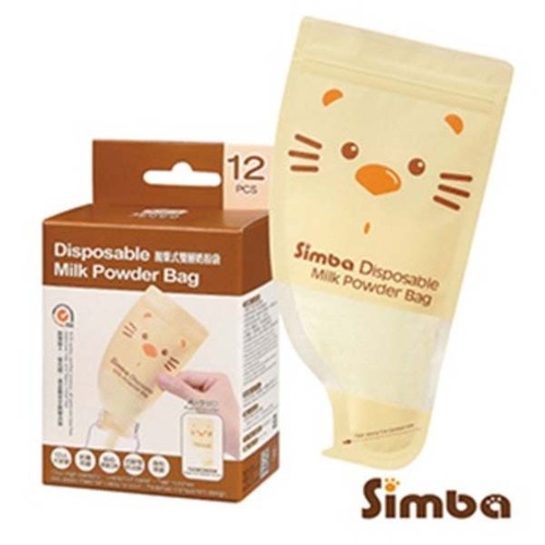 小獅王辛巴Simba-拋棄式雙層奶粉袋12入示意圖