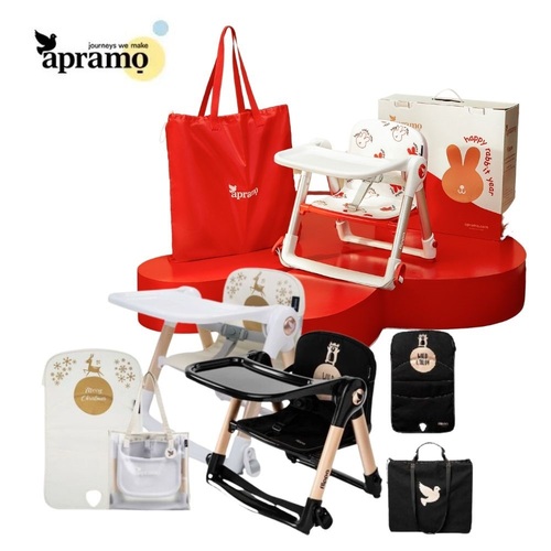 英國Apramo Flippa classic旅行餐椅【贈提袋+椅墊】 可攜式兩用兒童餐椅示意圖
