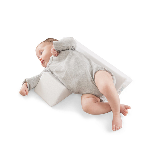 比利時 doomoo嬰兒側睡固定支撐墊示意圖