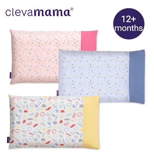 ClevaMama 護頭型幼童枕-枕套示意圖