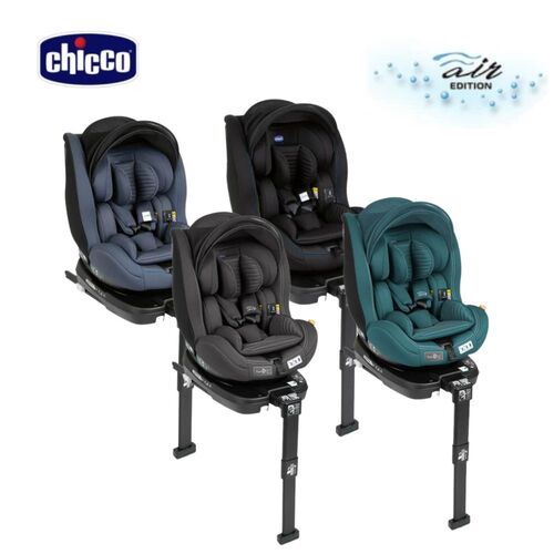 （送汽座保護墊）Chicco-Seat3Fit Isofix安全汽座Air版/0-7安全汽座示意圖