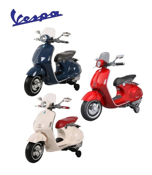 義大利《Vespa》偉士牌電動玩具車-(電動玩具車部落客推薦)示意圖