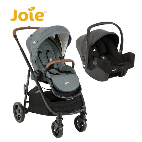 Joie versatrax™E 多功能三合一推車+ i-Snug™2 嬰兒提籃汽座示意圖