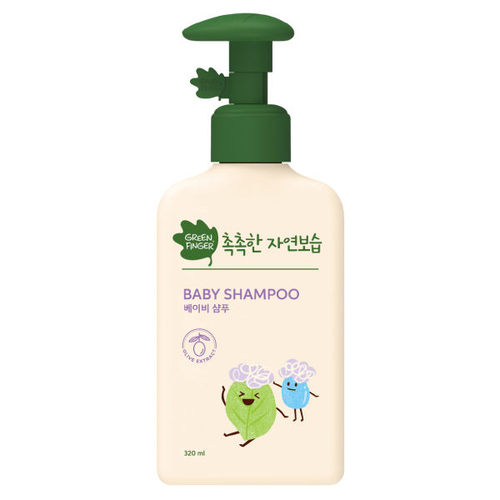 綠手指CHOK CHOK三效保濕嬰幼兒洗髮乳320ml示意圖