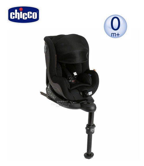 Chicco Seat2Fit Isofix安全汽座 Air版-曜石黑｜0-4汽座｜安全座椅示意圖