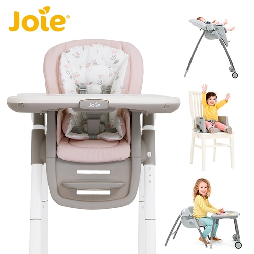 奇哥Joie Multiply 6in1成長型多用途餐椅-粉示意圖