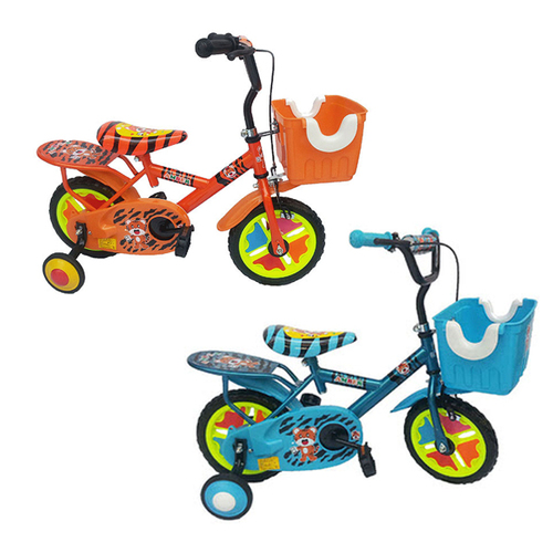 12吋老虎腳踏車(藍/橘)示意圖