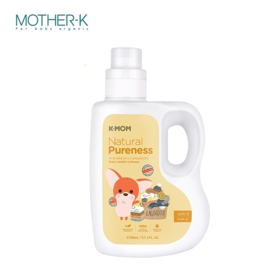 韓國K-MOM有機植萃嬰幼兒柔軟精-瓶裝1700ml示意圖