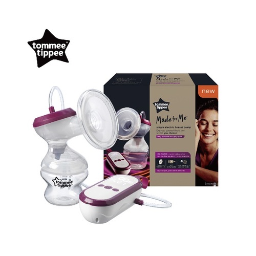 tommee tippee 湯美天地-Made for me電動吸乳器超值套組-電動吸乳器示意圖