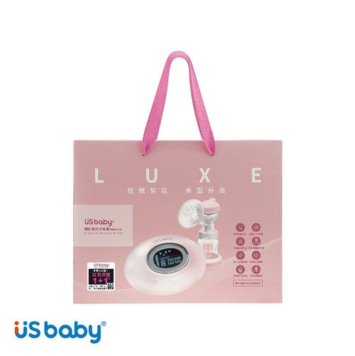 優生USBABY觸控輕量電動吸乳器-LUXE 贈優生母乳冷凍袋示意圖