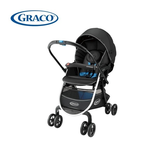 GRACO-購物型雙向嬰幼兒手推車豪華休旅 CITINEXT CTS-藍色公路示意圖