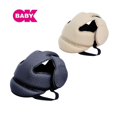 OKBABY 寶寶護頭帽｜安全帽示意圖