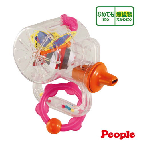 日本 People 新口哨笛智育玩具示意圖