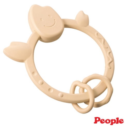 日本 People 米的環狀咬舔玩具(米製品玩具系列)示意圖