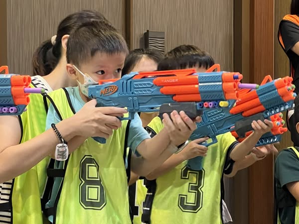 『幼齡親子版』NERF情境式創意劇場，任務成功！！