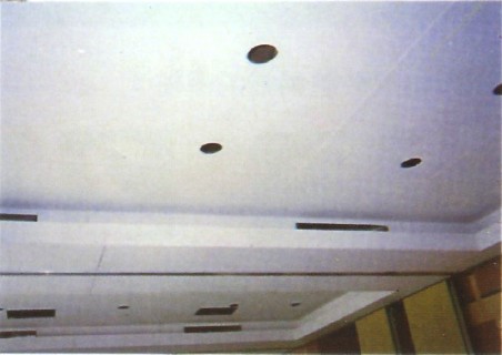 永逢-日本麗仕矽酸鈣板-NA LUX矽酸鈣板-大樓宴會廳-案架天花板-防火天花板