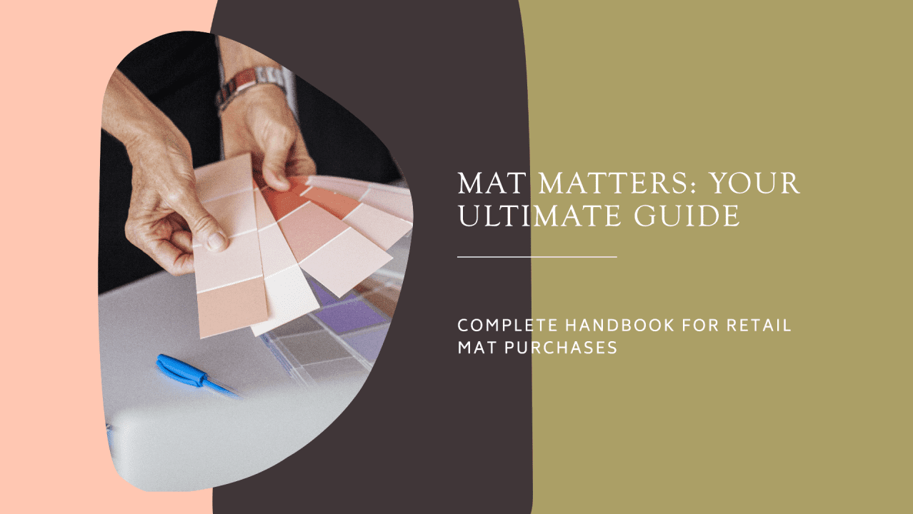 📘Mat Matters: Your Complete Handbook for Retail Mat Purchases.