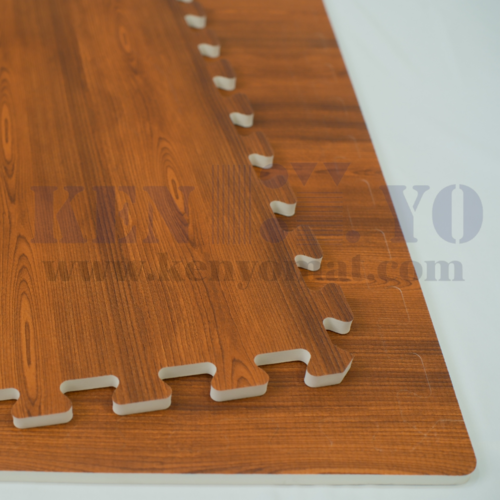 WoodGrain™ EVA Puzzle Mat示意圖
