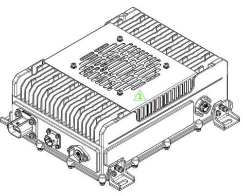30KW DC/DC Converter Bidirectional Fan示意圖