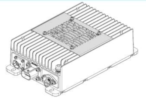 Input 80-110V 3.6KW DC-DC Converter FAN cooled示意圖