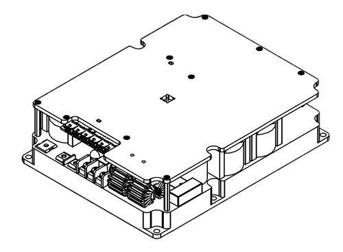 Combo 2KW DC/DC Converter 6.6KW OBC Bidirectional Module示意圖