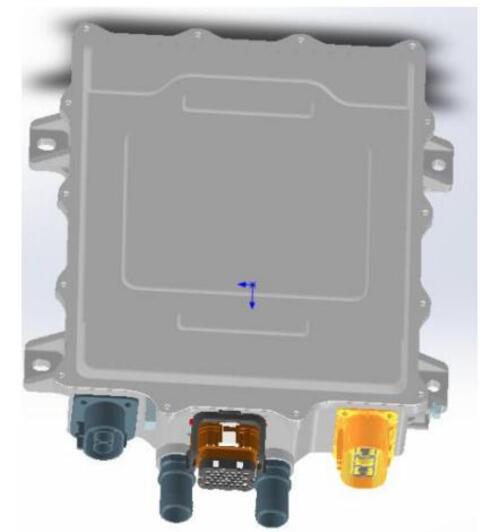 6.6KW OBC Liquid System示意圖