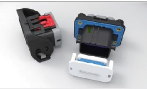32 POS Plastic Shell Signal Connector示意圖
