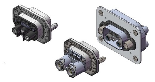 12PIN Heavy Truck Battery Swap Connector示意圖