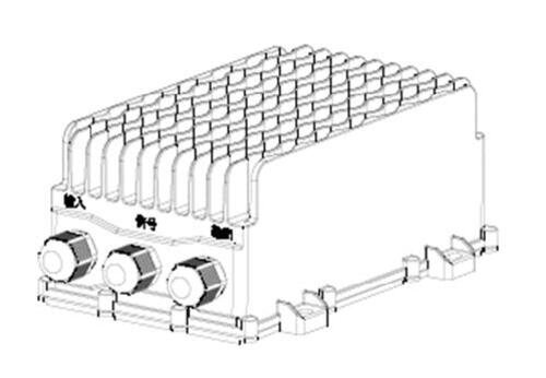 300-800VS27 1.2KW DC/DC Converter Natural Cooled示意圖