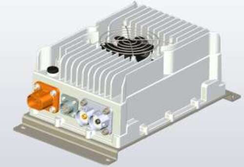 Input DC 400V~750V Output 27.5V 3KW DC/DC Converter Fan示意圖