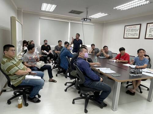 115.05.09<br>第11542期堆高機操作人員在職訓練<br>企業包班示意圖