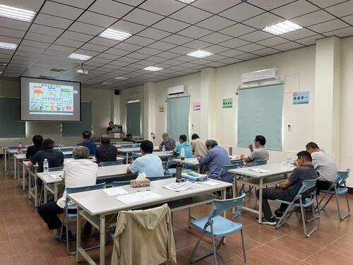 115.07.17<br>第11517期職業安全衛生業務主管在職訓練<br>企業包班示意圖
