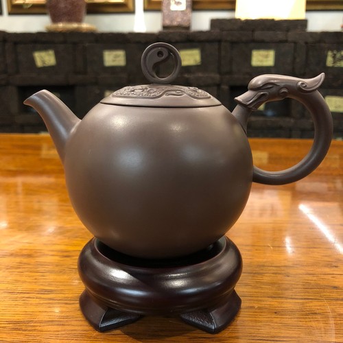 龍太極壺(紫)示意圖