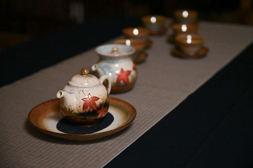 紅葉壺組示意圖