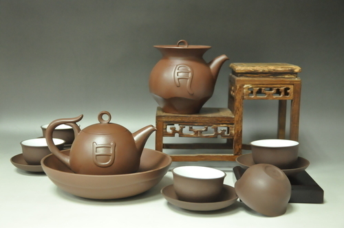 日月長明壺組<br>Sun and Moon Changming Tea Pot Set示意圖