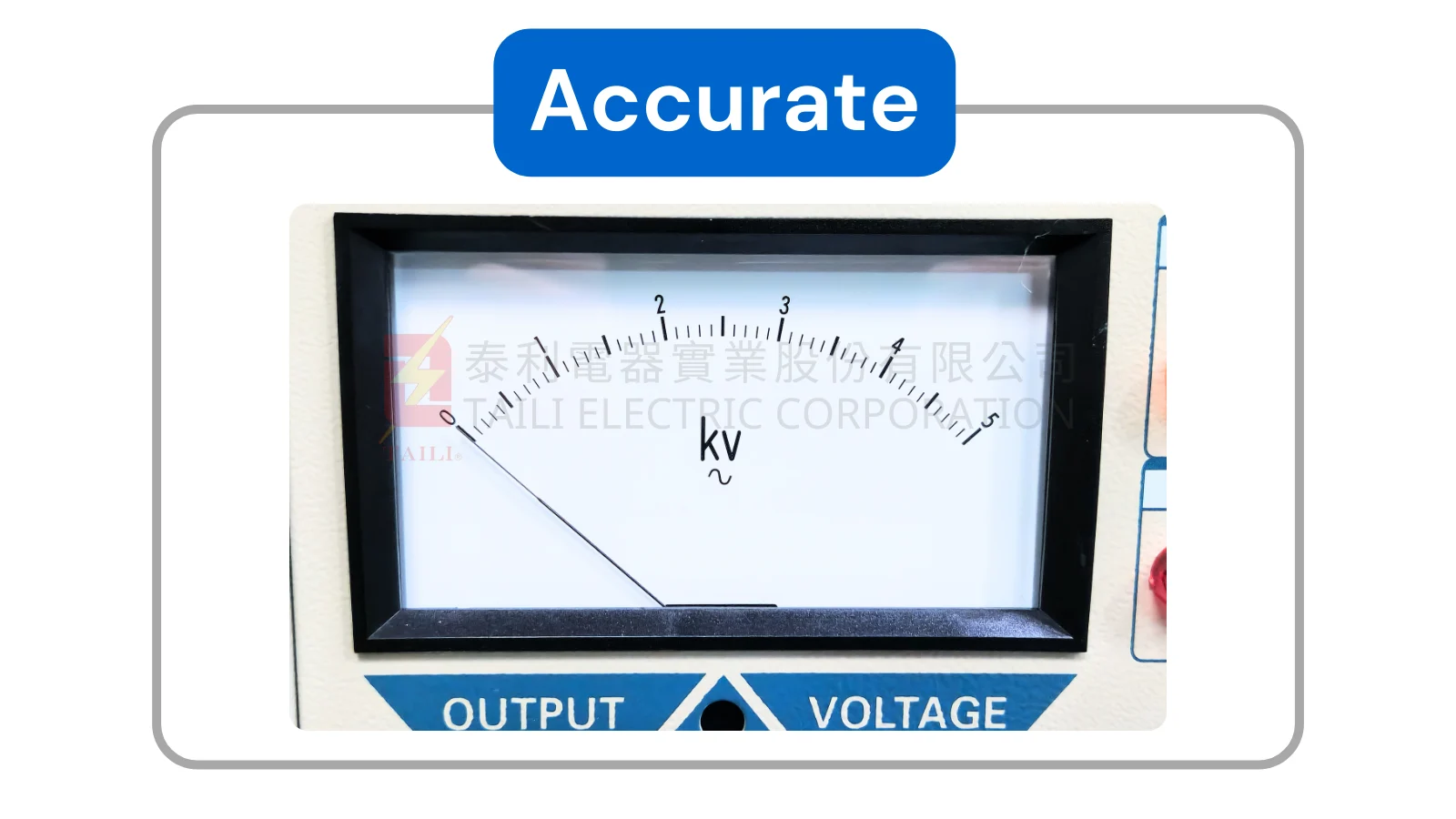 高精度之廣角型電表 High-Precision& Wide-Angle Meters