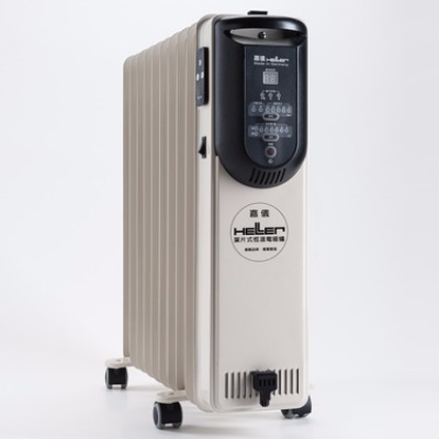 十片電子式葉片電暖爐產品型號：KED-510T示意圖