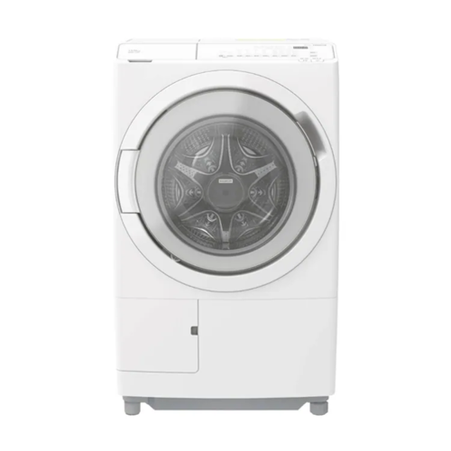 HITACHI 日立13KG 日製洗劑偵測投入變頻左開滾筒洗脫烘洗衣機 (BD-SV130JJ-W)右開+基本安裝示意圖