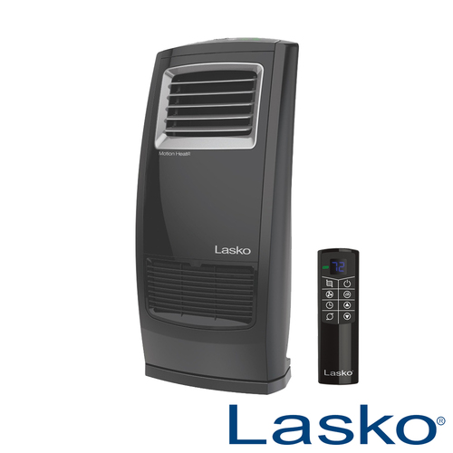 美國Lasko黑麥克二代4D熱波循環暖氣流多功能陶瓷電暖器 CC23161TW示意圖
