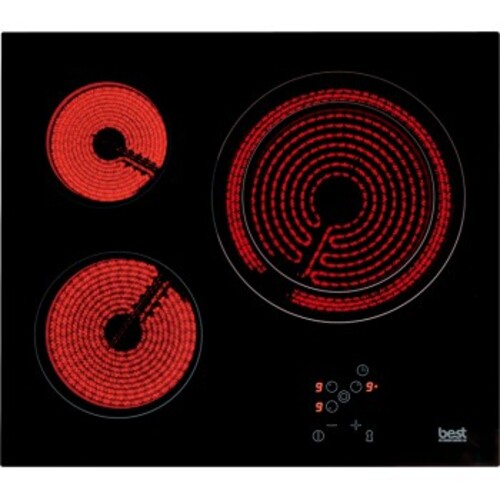 best嵌入式電陶爐 - E2861+基本安裝示意圖