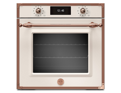 Bertazzoni博塔隆尼F6011HERVPTAC 象牙白/玫瑰金框 嵌入式蒸烤箱-嘉儀代理示意圖